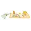 Classic World World World Wooden Breakfast Set con bandeja, 13dlg.