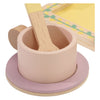 Classic World World Woodenet Grace con vassoio, 14dlg.