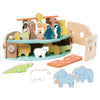 Classic World World Wooden Noah's Ark Boot Bouwset with Animals, 16dlg.