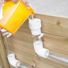 Classico World Wooden Water Play Wall a 2 lati