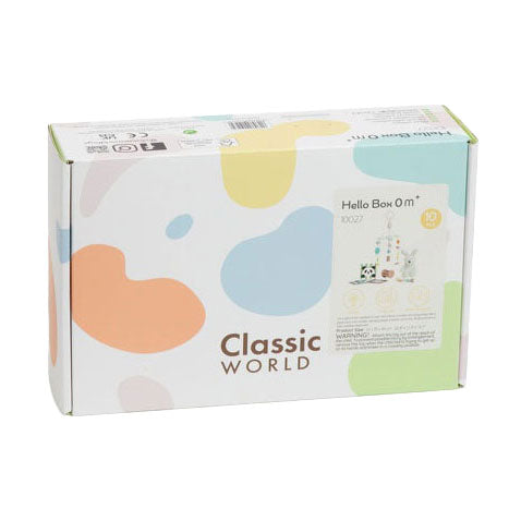 Classic World World Baby Hello Hello Toy Box 0-6 meses