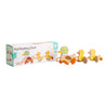 Classic world houten trekfiguur eenden - educatief peuterspeelgoed.