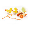 Classic world houten trekfiguur eenden - educatief peuterspeelgoed.