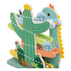 Classic world houten ballenbaan dinosaurus - educatief speelgoed 4-delig.