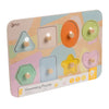 Classic world houten puzzel vormen educatief speelgoed 8 stukjes.
