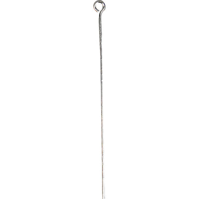Spille per catena Creative Company, l: 50 mm, placcate in argento, 300 pezzi 1 scatola