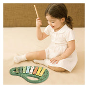 Classic world houten vintage xylofoon groen 2dlg. - afbeelding 2