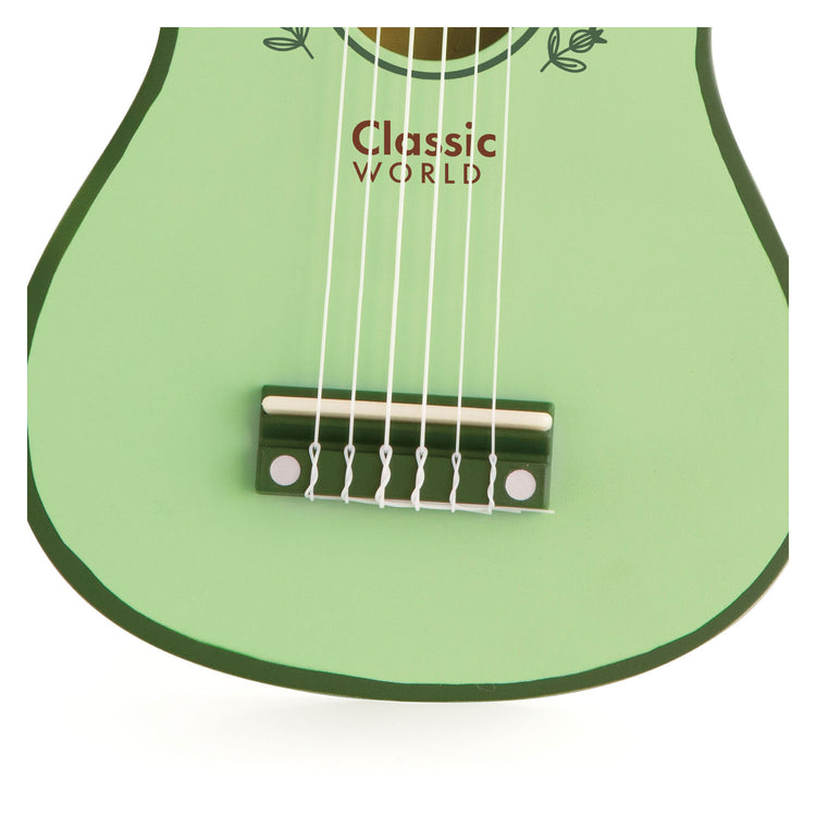 Classic world klassieke wereld houten gitaar voor kinderen vintage muziekinstrument 3+ - uni