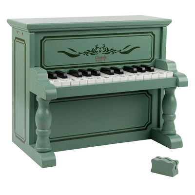 Piano vintage in legno classico in legno