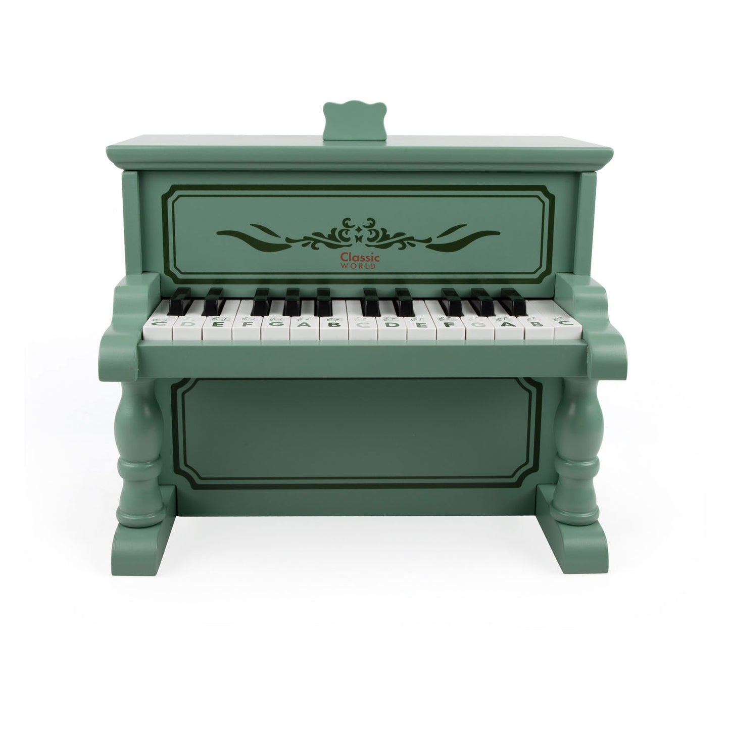 Piano vintage in legno classico in legno