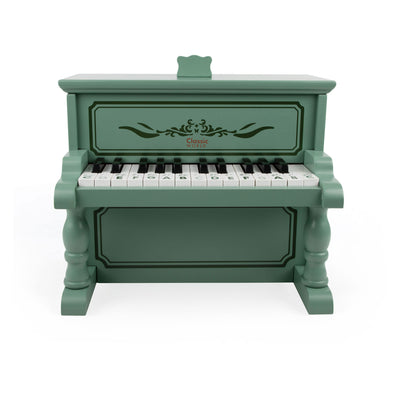 Piano vintage in legno classico in legno
