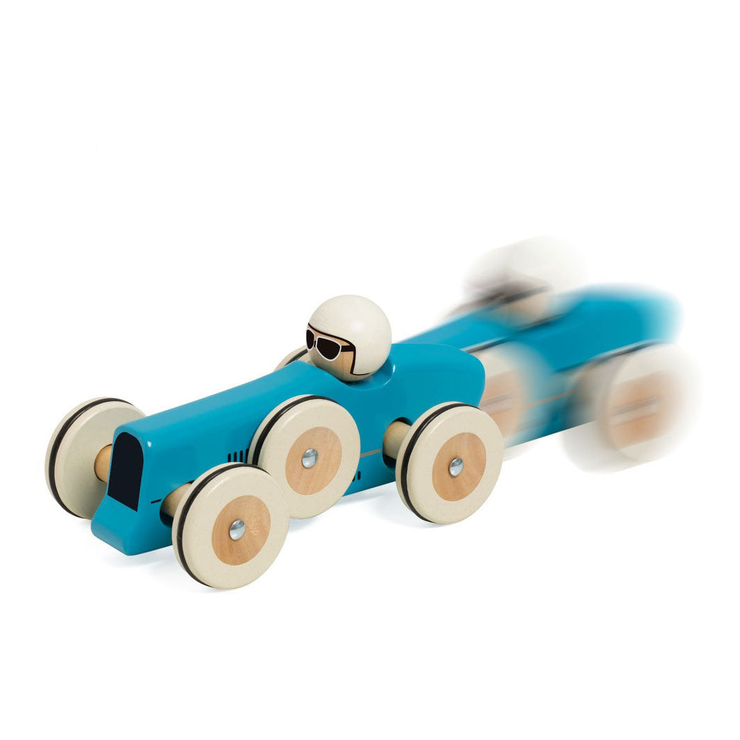 Classic world houten speelgoedauto montlhery