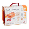 Los animales de madera World World World de clásico proporcionan juego en la bolsa, 16dlg.