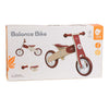 Classic World World Wooden Burdeos rojo
