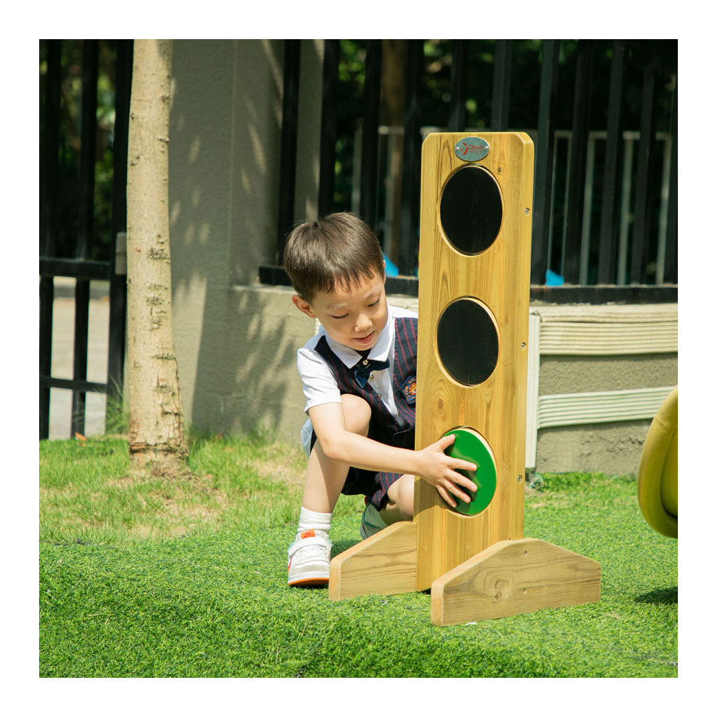 Classic World World Wooden Stoplicht