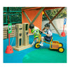 Classic world houten outdoor speel tankstation