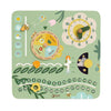 Orologio per calendario vintage in legno classico