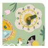 Orologio per calendario vintage in legno classico