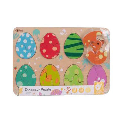 Classic World Wood Insert Puzzle Dinosaurus, 25 °.
