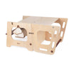 Classic World Houten 2in1 Learning Tower e Table Regolable, 90 cm
