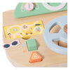 Classic world wooden multifunctional steering wheel