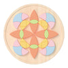 Classic world houten mandala puzzel bloem