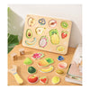 Classic world wooden puzzle fruit - 11pcs.