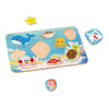Classic world houten puzzel oceaan - 9st.