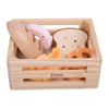 Classic world houten krat met brood