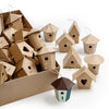 Creativ company vogelhuisjes papier-maché, 60st.