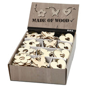 Creativ company versier je houten decoratie, 200st. - afbeelding 1