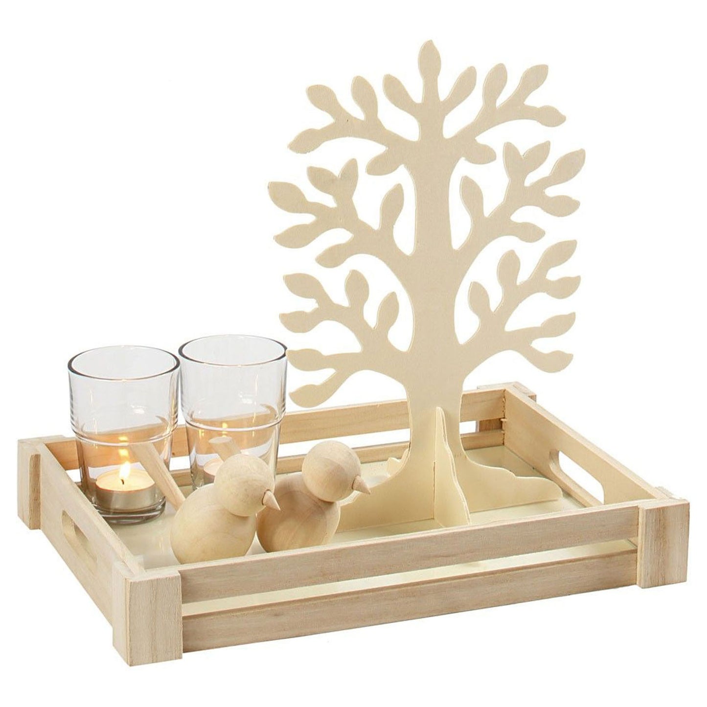 Decora tu árbol de madera