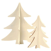 Decora i tuoi alberi di Natale in legno 3D, 2 °. - afbeelding 2
