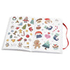 Libro de pegatinas Navidad