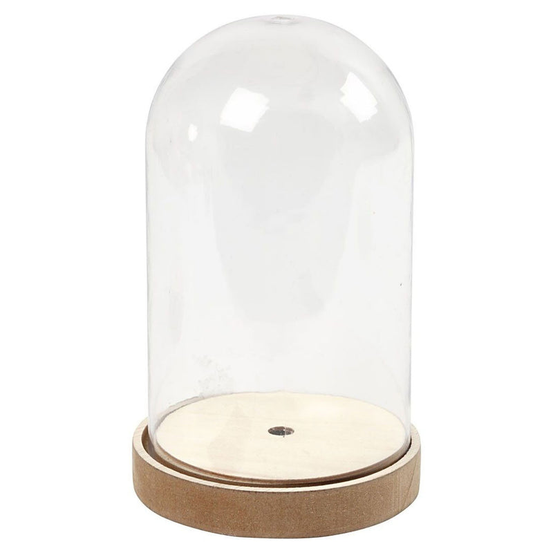 Stolp en pie de madera, 18 cm