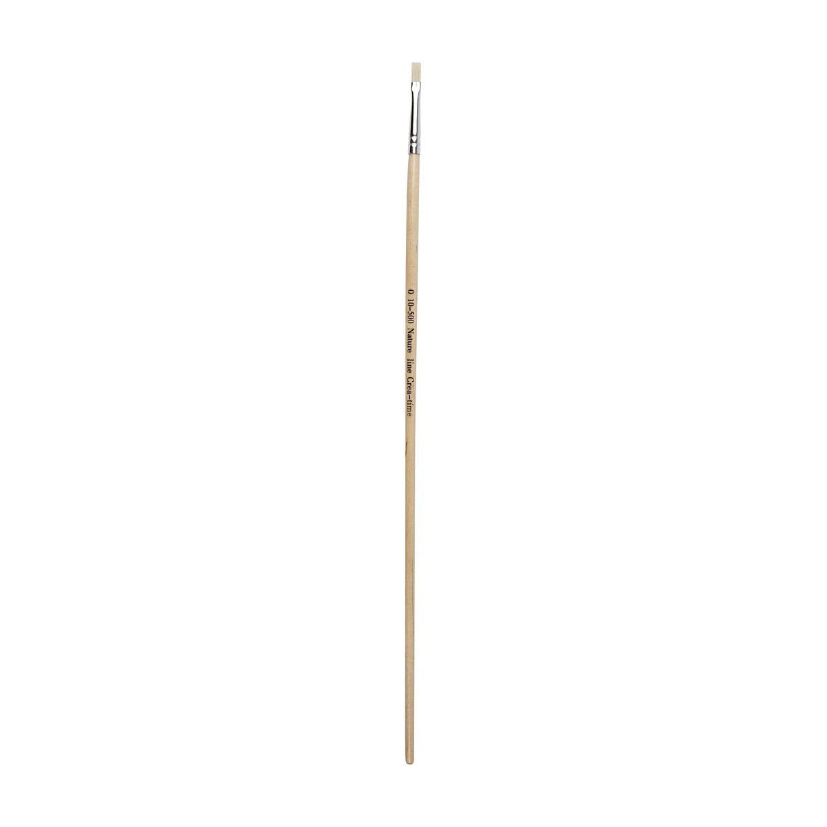 Ben spazzole di legno n. 0, Lange Steel, 12st.