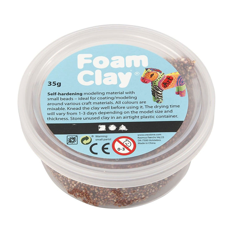Clay di schiuma - Brown, 35gr.