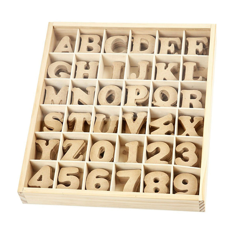 Numeri di lettere - MDF, 288 °.