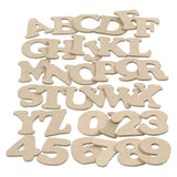 Números de letras - MDF, 288. - afbeelding 2