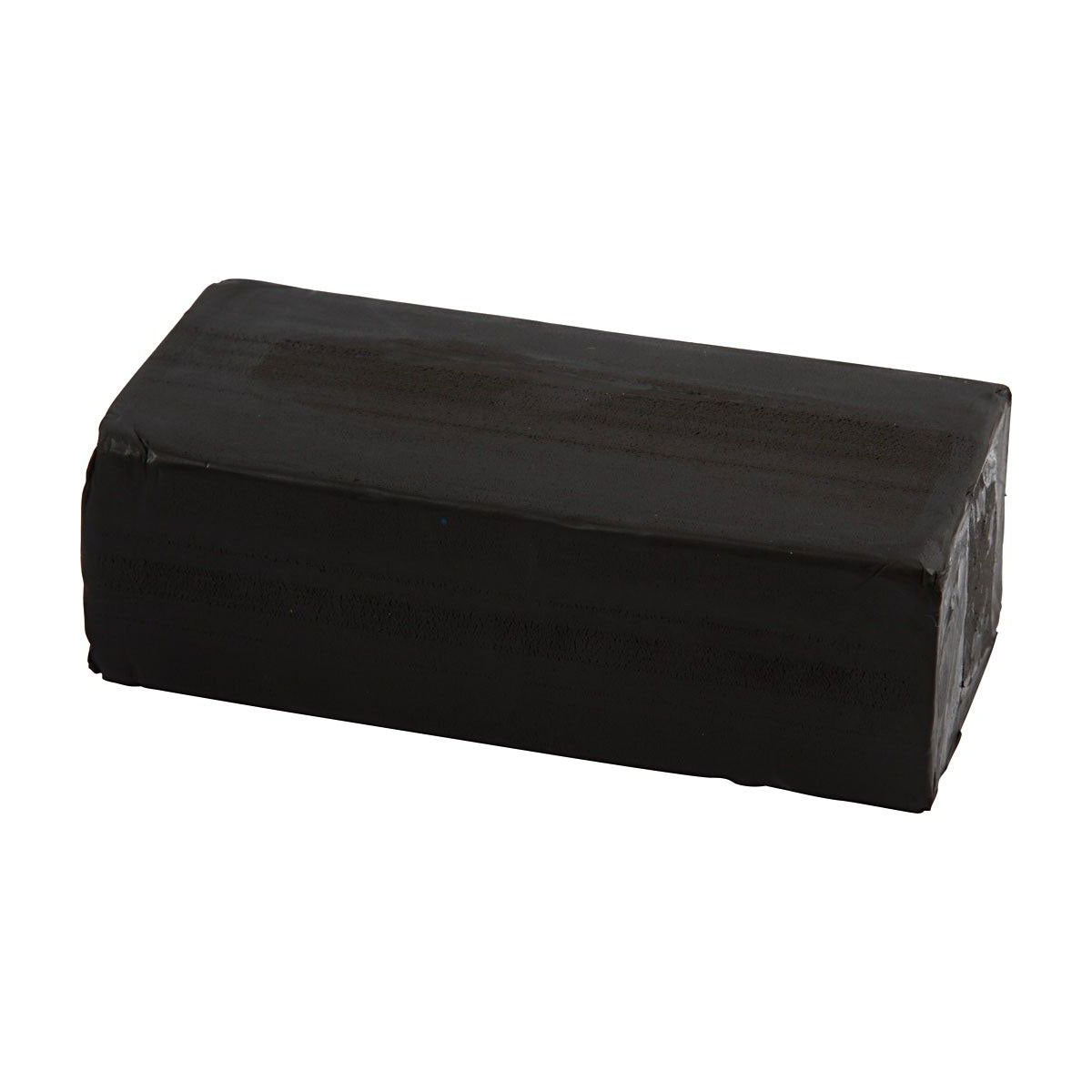 Soft clay - black, 500gr.