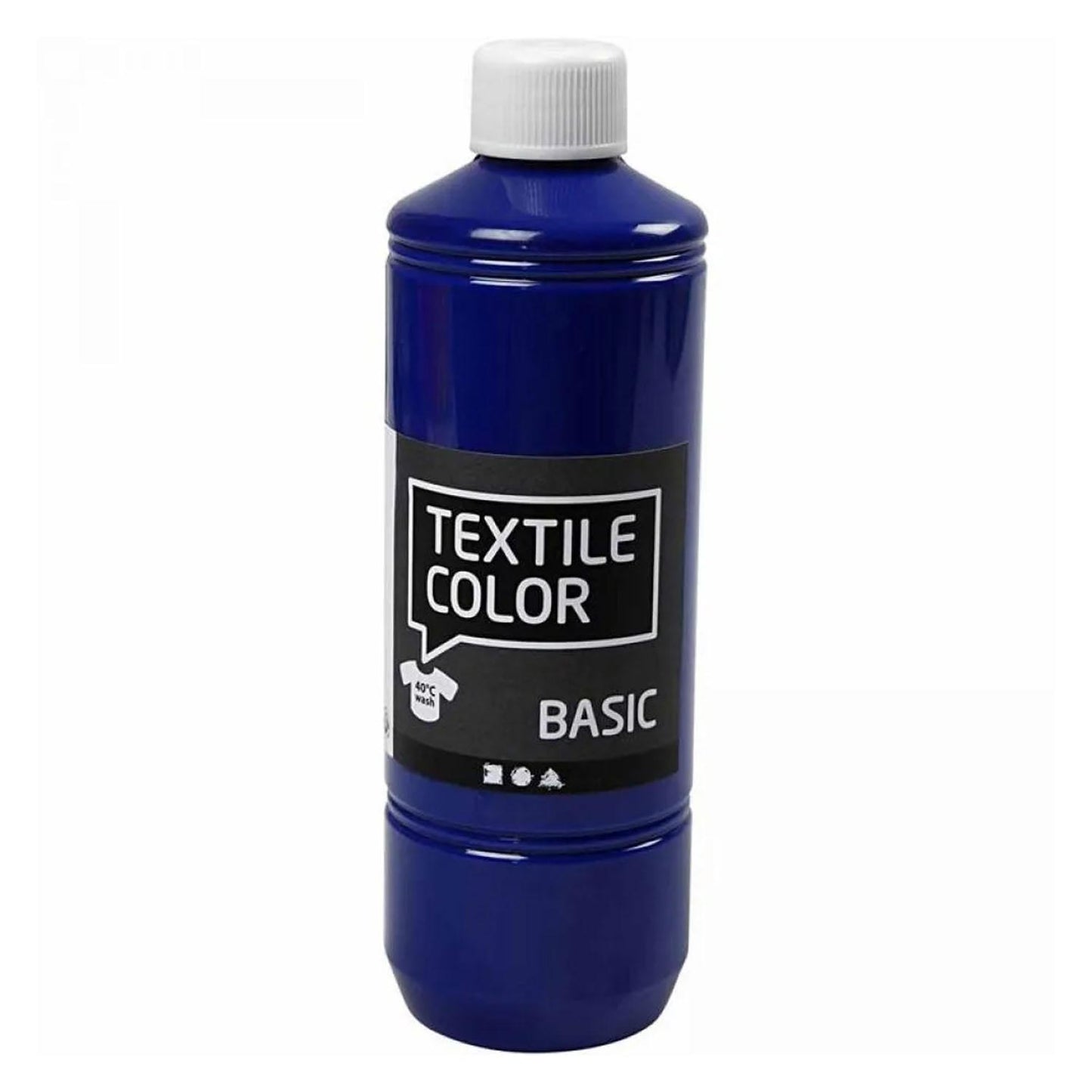 Pintura textil: colores primarios, 5x500ml