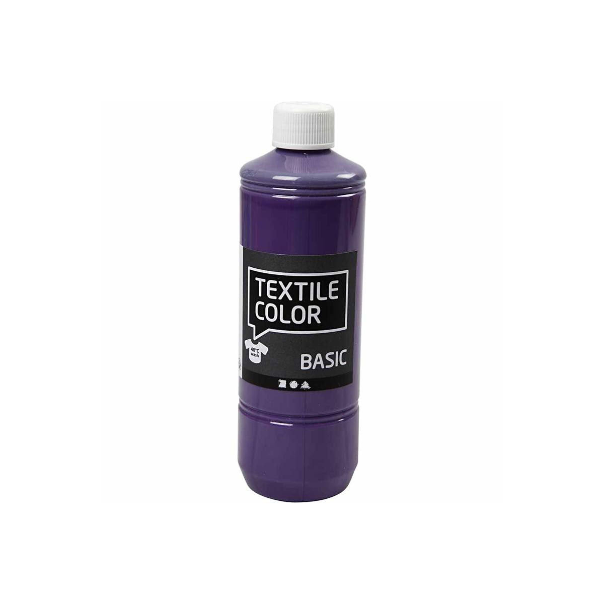 Vernice tessile - lavanda, 500 ml