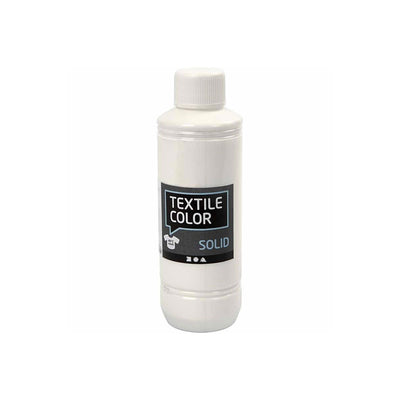 Cubriendo pintura textil - blanco, 250 ml