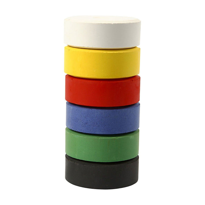 Bloques de recarga de acuarela Premium - Colores primarios, 6st.