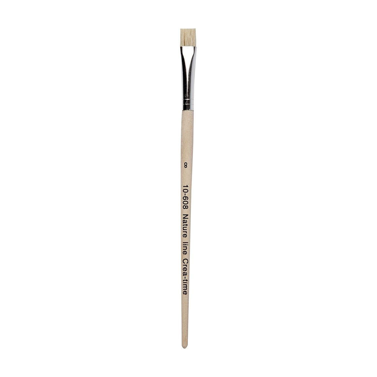 Ben spazzole in legno - nr. 8, Korte Steel, 12st.