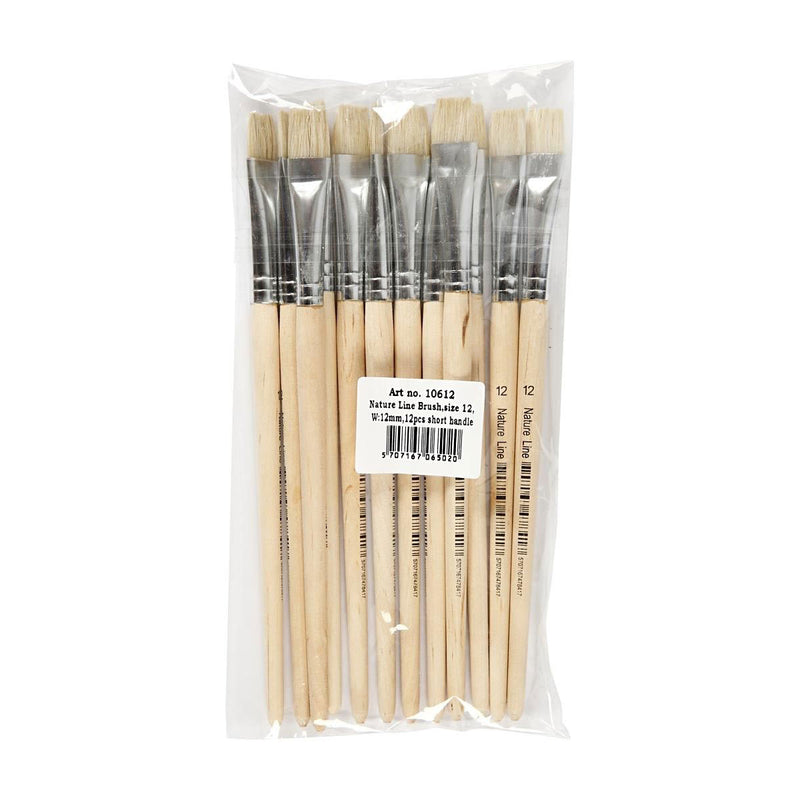 Cepillos de madera - Nr. 12, Korte Steel, 12º.