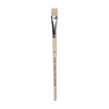 Creativ company nature line kwasten, afm 14, l: 20 cm, b: 15 mm, plat, 12 stuk 1 doos