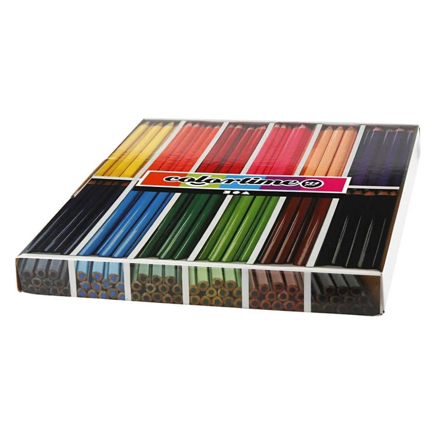 Pencille color jumbo triangolari - Colori di base, 144st.