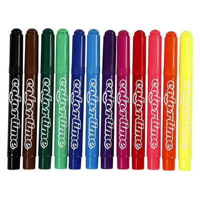Pacchetto grande con marcatori jumbo colorati 12x24
