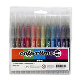 Colortime glitterstiften, 12st. - afbeelding 2